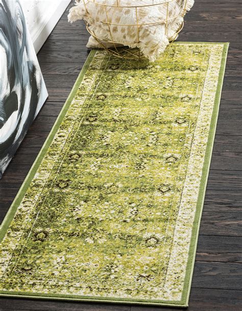 dark green runner rug|traditional green runner rug.